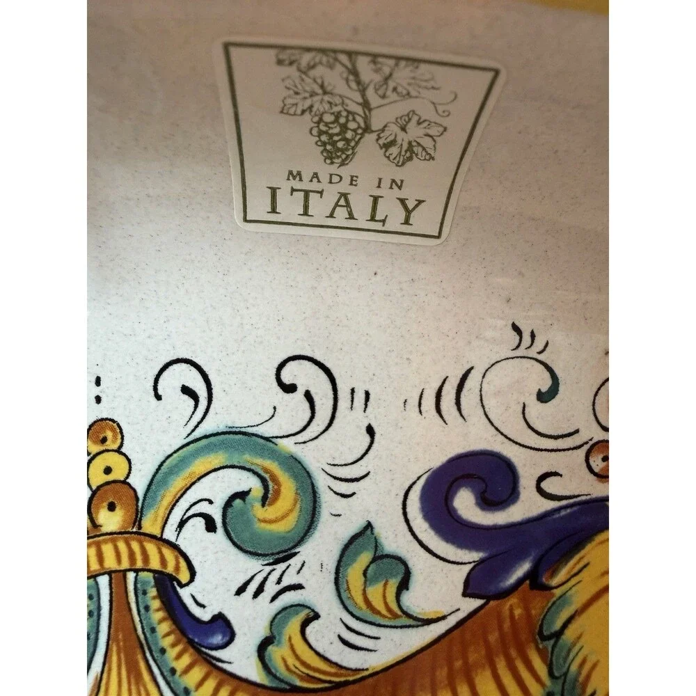 Deruta pottery antipasto